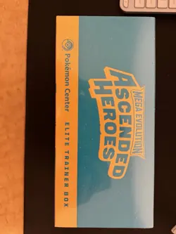 Pokemon Center Ascended Heroes ETB Exclusive Elite Trainer Box - Sealed - Image 3