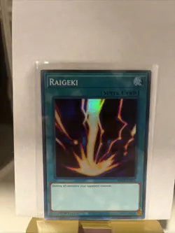 Raigeki SDCH-EN021 Structure Deck: Spirit Charmers 1st Edition - Image 1