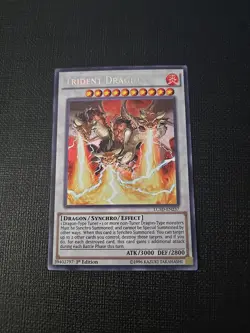 Yu-Gi-Oh! Trident Dragion LC5D-EN237 1st Edition Secret Rare NM - Image 1