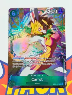Carrot Rare Alt Art (AA) EB03-013 Heroines Edition Alternate R One Piece CCG - Image 1
