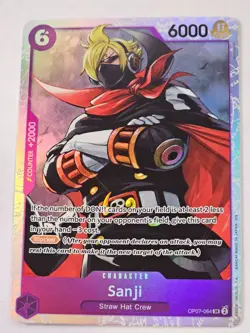 One Piece - Sanji FOIL SR - PRB-02 English REPRINT - Image 1