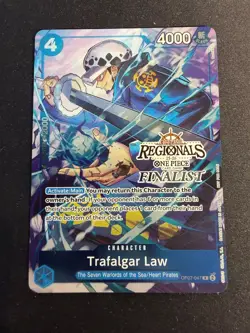 Trafalgar Law - OP07-047 - Promo Finalist Regionals Offline 25-26 One Piece TCG - Image 1