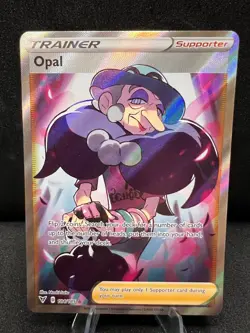 Opal 184 Holo Ultra Rare 185 Vivid Voltage Pokemon 2020 - Image 1