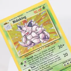 Pokemon TCG - Nidoking 11/102 Base Set Holo Rare WOTC - EXC - Image 1