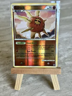 Pokemon TCG Solrock 9/102 Triumphant Reverse Holo Rare (English) - NM - Image 1