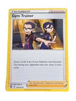 New: 2022 Pokemon TCG Gym Trainer 158 Silver Tempest Regular Uncommon - Image 1
