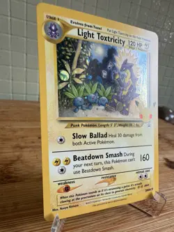 Light Toxtricity Holo SWSH137 Black Star Promo Celebrations Pokemon TCG NM - Image 2