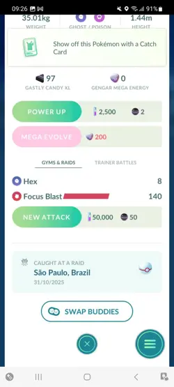Pokemon Go Shiny Gengar Halloween Hat - Image 2