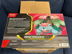 Pokemon TCG Mega Venusaur ex Premium Collection Box Set New Sealed - IN HAND - Image 2