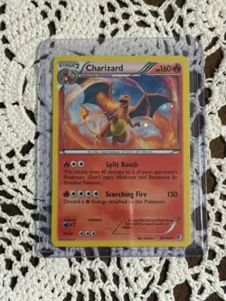 Pokemon TCG Charizard Holo Rare Card Boundaries Crossed 20/149 Excellent-NM-LP - Image 1