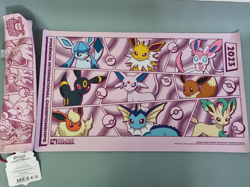 New w Tag - Pokemon Center Exclusive EUIC 2023 Eeveelution Playmat + Bag TCG - Image 4