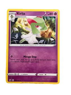 New: 2021 Pokemon TCG Kirlia 060 Sword & Shield Chilling Reign Regular Uncommon - Image 1