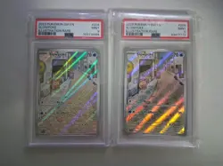 2023 POKEMON SVI EN-SCARLET & VIOLET ILLUSTRATION RARE #204 SLOWPOKE PSA 9 X2 - Image 1