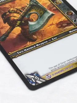 World Of Warcraft TCG Gorehowl Gladiators Epic Card 178/208 - Image 4