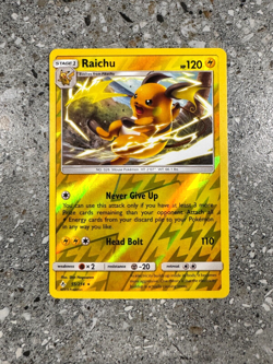 Pokemon TCG Cards Raichu 55/214 Unbroken Bonds Reverse Holo Rare NM-M - Image 1
