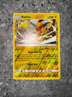 Pokemon TCG Cards Raichu 55/214 Unbroken Bonds Reverse Holo Rare NM-M - Image 3