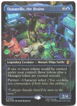 Donatello, the Brains () (Borderless) EA Foil TMC M - Image 1