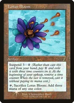 Lotus Bloom - Foil Retro Frame Buy-a-Box Promo TSR NM MTG - Image 1