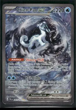 Chien-Pao ex - 261/193 - Pokemon Paldea Evolved Special Illustration Rare NM - Image 1