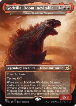 Yidaro, Wandering Monster "Godzilla, Doom Inevitable" - Foil Extended IKO NM MTG - Image 1