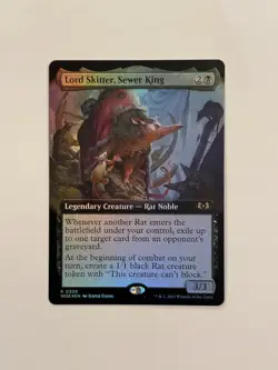 Lord Skitter, Sewer King WOE 339 Foil - Image 1