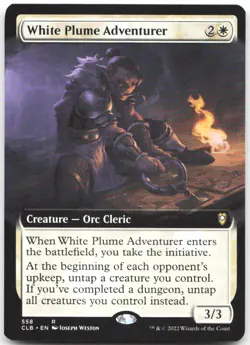 White Plume Adventurer (Extended Art) R Commander Legends: Battle for Baldur's G - Image 1