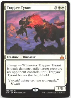 Trapjaw Tyrant M Rivals of Ixalan 29 LP - Image 1