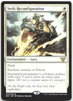 Swift Reconfiguration R Commander: Kamigawa: Neon Dynasty 10 LP - Image 1