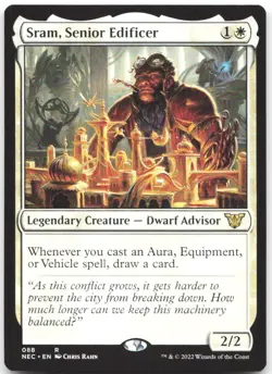 Sram, Senior Edificer R Commander: Kamigawa: Neon Dynasty 88 LP - Image 1