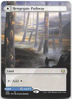 Hengegate Pathway (Borderless) R Kaldheim 293 LP or better - Image 1