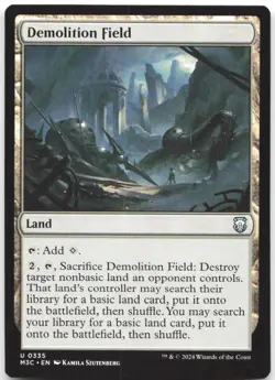 Demolition Field U Commander: Modern Horizons 3 335 LP or better - Image 1