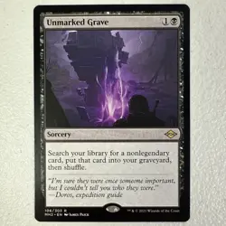 Unmarked Grave - 106 MH2: Modern Horizons 2 R Normal NM - Image 1