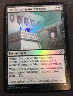 Bastion Of Remembrance - Foil - IKO - MTG - EN - NM - 073/274 - Image 1