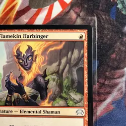 Flamekin Harbinger 53 Planechase Regular MTG TCG CARD NM Magic - Image 3