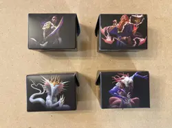 Magic The Gathering: Commander Masters Decks - set of 4; open, sleeved - Image 1