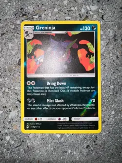 Pokemon TCG Cards Greninja 117/214 Unbroken Bonds Reverse Holo Rare MINT - Image 3