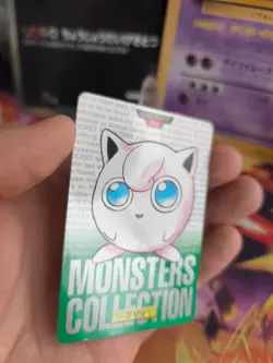 Pokemon Karte Card carddass Monsters collection green 1996 japan Jigglypuff NM - Image 3