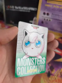 Pokemon Karte Card carddass Monsters collection green 1996 japan Jigglypuff NM - Image 4