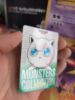 Pokemon Karte Card carddass Monsters collection green 1996 japan Jigglypuff NM - Image 5