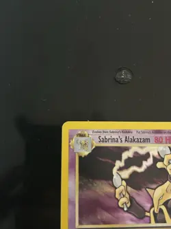 Pokemon TCG Sabrina's Alakazam 16/132 Gym Challenge Holo Rare (MP/HP) - Image 3