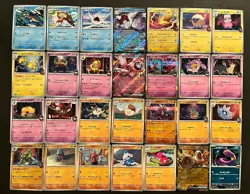 POKEMON GLORY OF TEAM ROCKET JAPANESE COMPLETE BASE SET RR+Holo U/C #1-98)+4 AR - Image 5