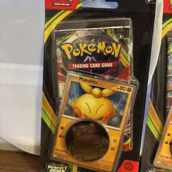 Pokemon: Mega Evolutions Perfect Order- Makuhita Blister Pack Lot Of 3 Sealed - Image 2