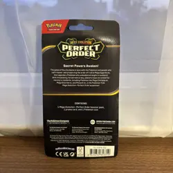 Pokemon: Mega Evolutions Perfect Order- Makuhita Blister Pack Lot Of 3 Sealed - Image 5