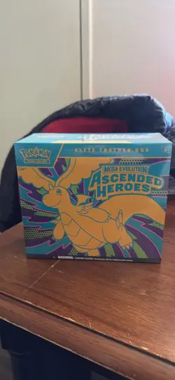 Pokemon Elite Trainer Box Mega Evolution Ascended Heroes Dragonite - Image 1