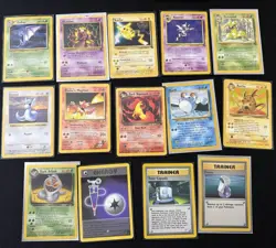 Pokemon TCG Vintage Wizards of the Coast Card Lot - Image 1