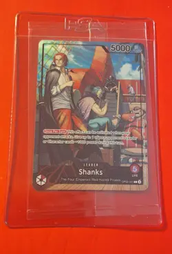 2025 One Piece PSA Magazine Promo • Shanks OP09-001 SEALED - Image 1