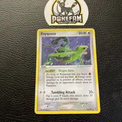 Rayquaza - 22/107 - Pokemon Ex Deoxys Holo Rare Card MP - Image 1