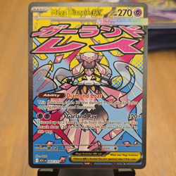 Pokemon Mega Diancie EX Full Art Holo Card ASC EN 267/217 270 HP 120× - Image 1