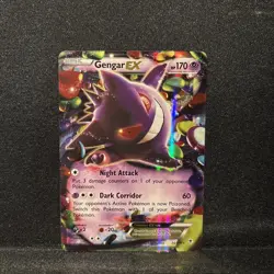 Pokemon TCG Gengar EX Temporal Forces Ultra Rare Card - Image 1