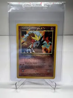 Entei 34 Holo Black Star Promo LP-MP Pokemon TCG - Image 1
